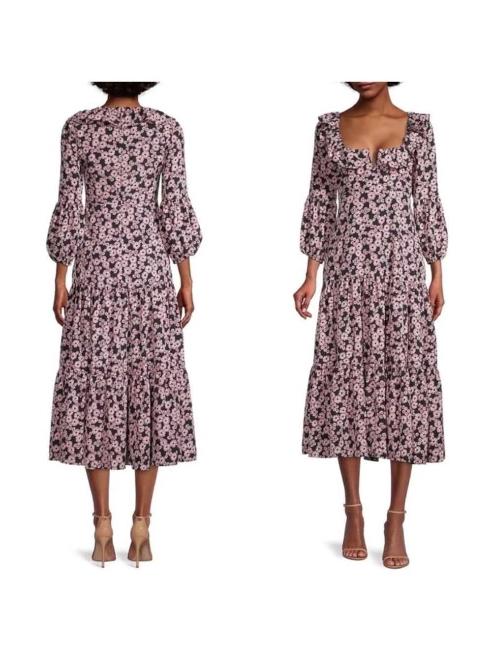 Likely Bella Daisy Print Dress Size 6